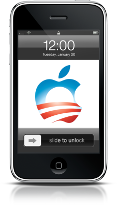 iPhone Obama Apple Wallpaper